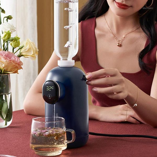 

1600w instant heating water dispenser electric water pump dispensers fast heating dispensador 6 stage temperature bottle pump1