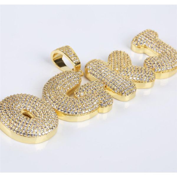 

a-z custom name letters name necklaces & pendant charm for men women gold silver color cubic zirconia with jllzxe home003