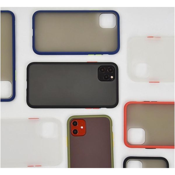

mint simple matte bumper phone case for iphone 12 11 pro xs max se 8 7 plus shockproof soft t bbybmf yhshop2010