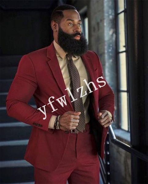 

handsome two buttons groomsmen notch lapel groom tuxedos mens wedding dress man jacket blazer prom dinner suits (jacket+pants+tie)w256, Black;gray