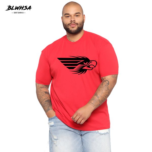 

blwhsa eagle head printed cartoon fashion short sleeve funny hip hop black eagle printing sport hooded sweatshirt hoodie men t shirt