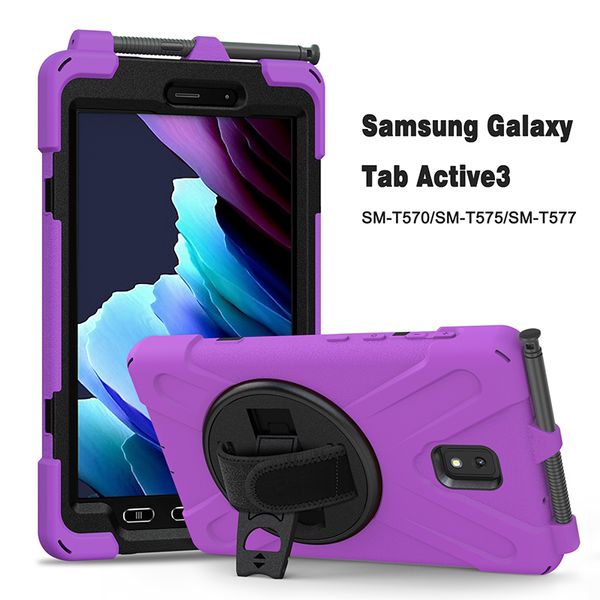 

tab m8 2020 shockproof case with shoulder hand strap for lenovo tab m8 tb-8705f 8705n tb-8505f silicone cover for kids