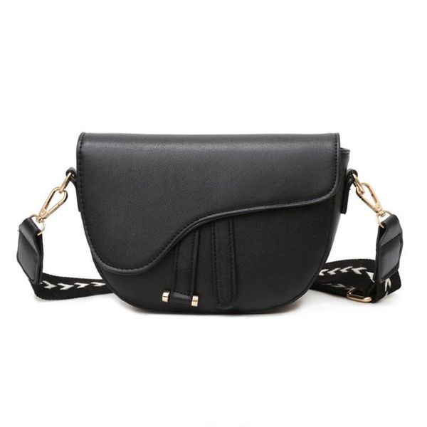 

новые седельные сумки для женщин 2020 роскошные сумки конструктора кошелек crossbody сумка кожа pu плеча мешки дамской моды small bag