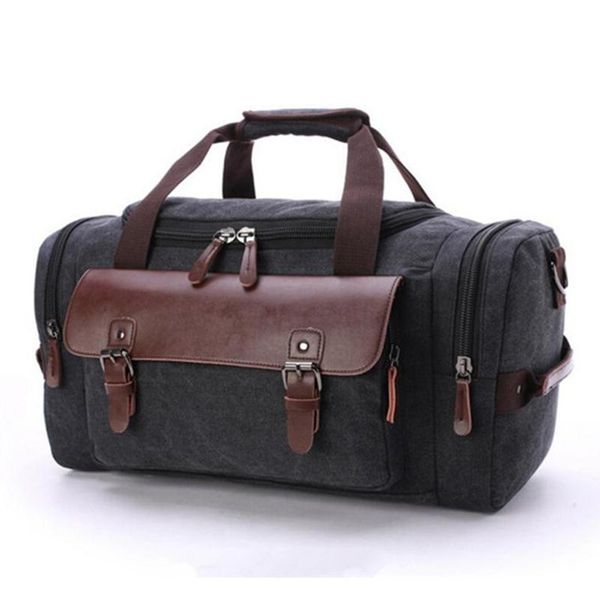 

oversized shoulder bag men and women weekend bag canvas duffel