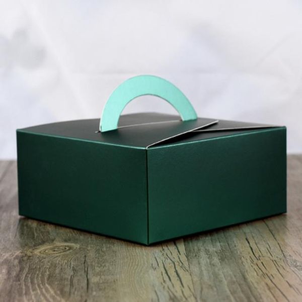 

stobag 10pcs snow maiden's egg yolk puff box puff tart biscuit candy pastry box chocolate snacks wedding birthday party gift wmtekg