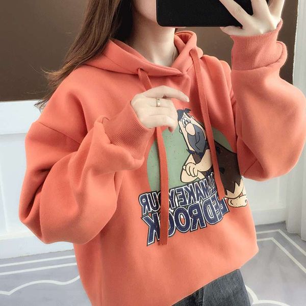 

new autumn and winter plush women's sweater in 2020, Black