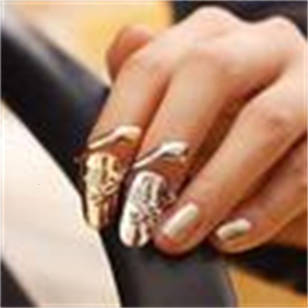 

factorydfrz10factory/lot exquisite cute retro queen dragonfly design rhinestone plum snake gold/silver ring finger nail rings