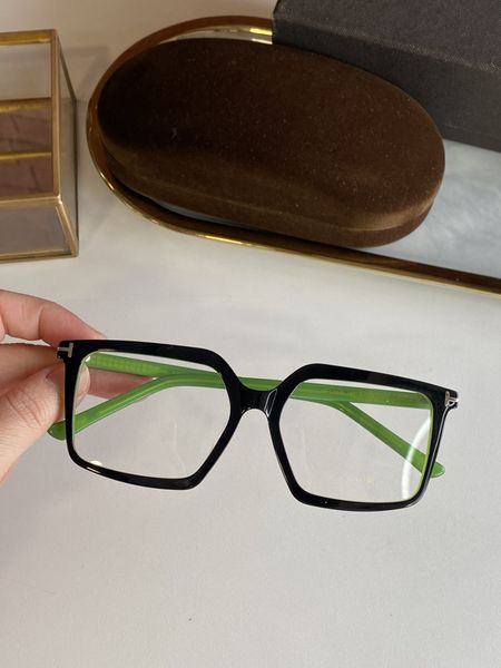 

2021 new full-frame color glasses made of titanium steel, temperament, men and women's glasses 5689 size 54 '16' 140