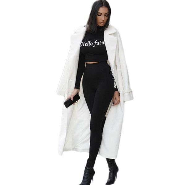 

da 1925 2021 long-sleeved t-shirt + trousers embroidery suit, Tan;black