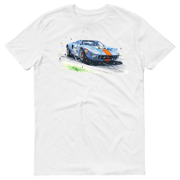 

summer casual short sleeve tee american classic muscle car gt40 le mans art motor racings mens t shirt sport hooded sweatshirt hoodie