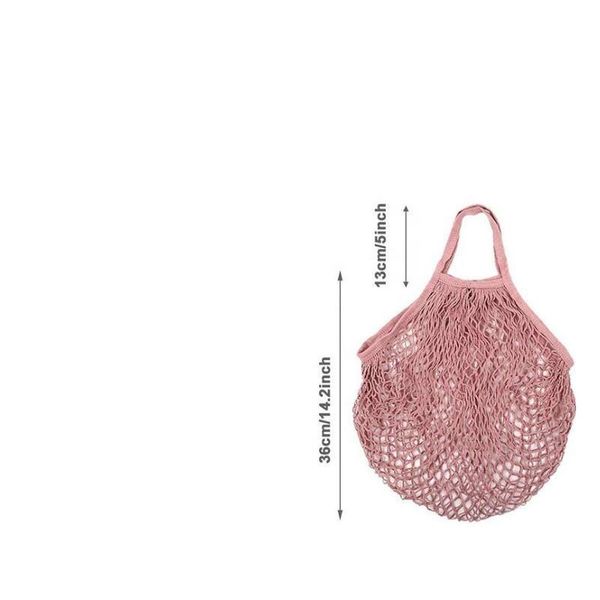 

shopping bags mesh net string bag reusable tote vegetable fruit storage handbag foldable home handbags grocery t jllttj sinabag