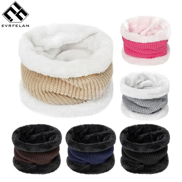 

winter warm neck scarf winter warm knit circle shawl outdoor ski climbing scarf for men women accessories, Blue;gray