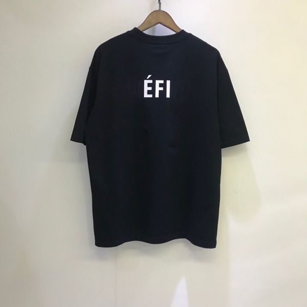 

21ss early spring short sleeve tee men women high street fashion short sleeves italy paris t-shirts summer breathable 1224, White;black