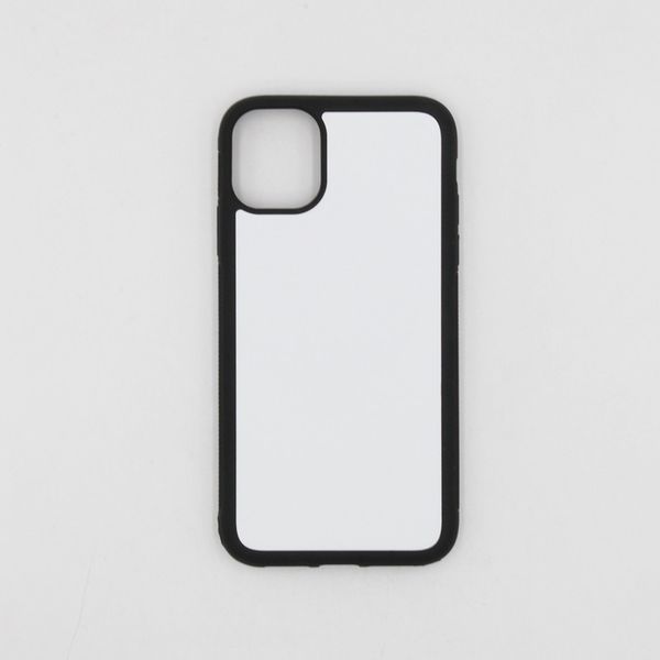 

wholesale tpu+pc sublimation phone cases for iphone 12 pro max 11 heat transfer back cover custom design shell with metal plate