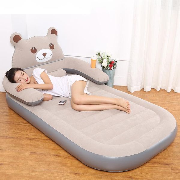 

2x1.2m air mattress household inflatable bed double household single inflatable mattress thickened outdoor portable bed