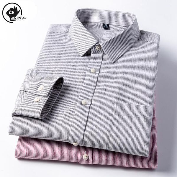 

men's dress shirts little raindrop men shirt long sleeve slim fit soft comfortable man striped single patch pocket male clothing1, White;black