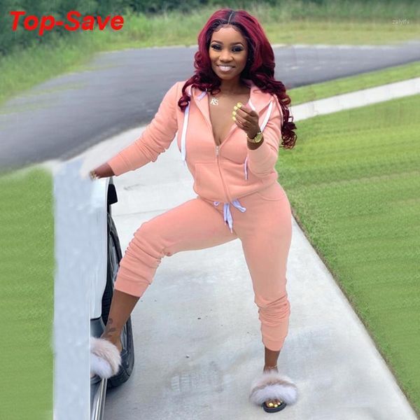 

2020 autumn vintage streetwear women joggers 2 piece sets sweatshirt pants two piece set tracksuit fleece outfits sweatpants new1, Gray