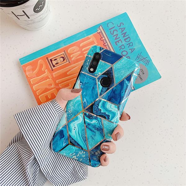

flykylin держатель подставка телефона чехол для huawei mate 30 pro p30 p40 p20 lite mate 20 задняя крышка цветы marble мягкий силиконовый sq