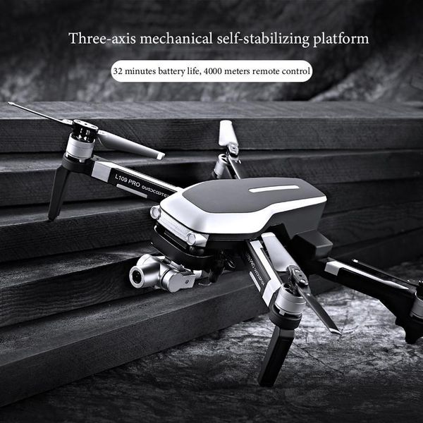 

l109pro складного drone 4k профессиональная высокая четкость аэрофотосъемка двухосевая защита от сотрясений gimbal gps четыре оси aircraft