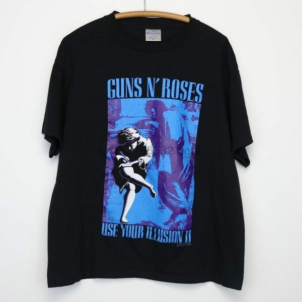 

guns n roses use your illusion tour 1991 t shirt vintage reprint@ sport hooded sweatshirt hoodie