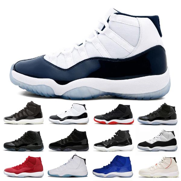 

concord man basketball shoes 11 11s low cut bred infrared university blue varsity red white navy gum snakeskin trainers wings mans light, White;red