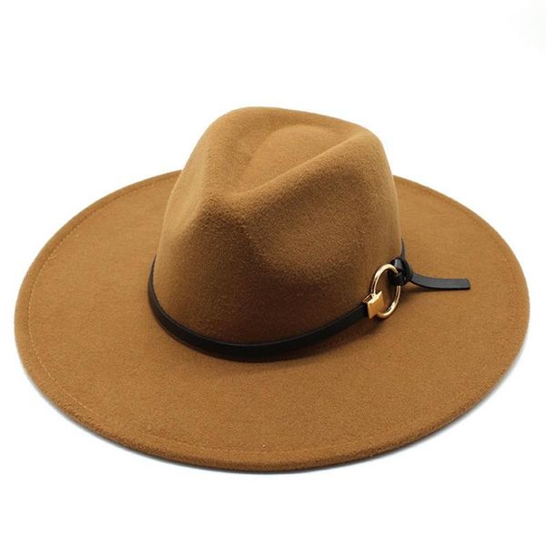

stingy brim hats four seasons fedora jazz style cotton buckle strap decoration prom formal occasions high quality, Blue;gray