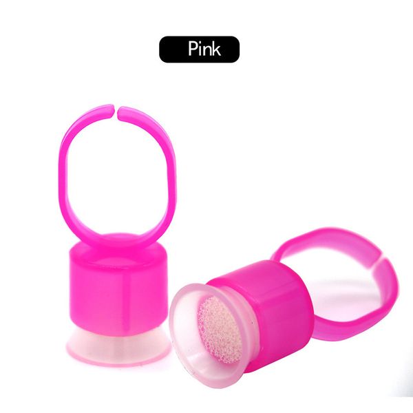 

100pcs disposable microblading tattoo pigment ring cups with sponge tattoo ink holder cup permanent makeup eyebrow accessories