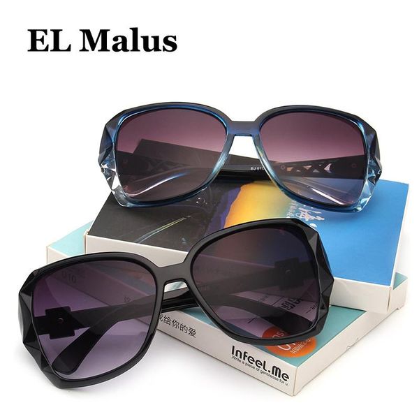 

sunglasses [el malus]fashion square frame uv400 vintage women female tan gray lens mirror sun glasses brand designer eyewear, White;black