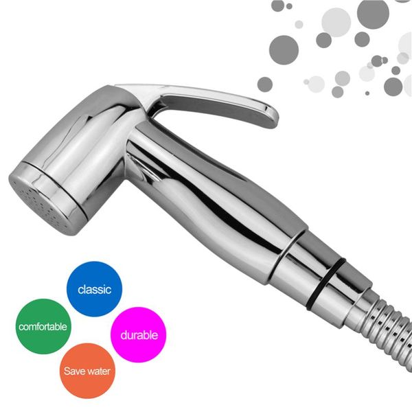 

bidet faucets handheld chrome toilet shattaf single way bathroom faucet sparyer shower head kitchen pull out replacement spray nozzle