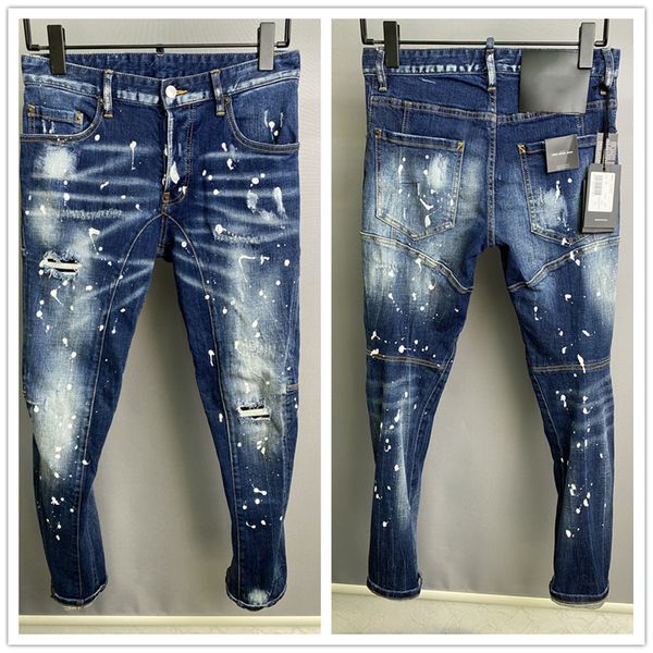 

mens jeans italian size mans casual straight jeans retro slim skinny jean fashion designer ripped men hip hop light blue denim pants