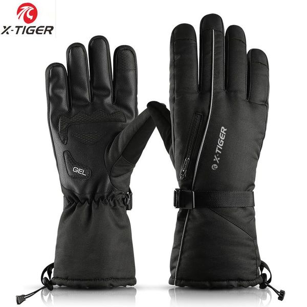 

ski gloves x-tiger thermal men winter warm snowboard touchscreen women waterproof motorcycle for skiing skating