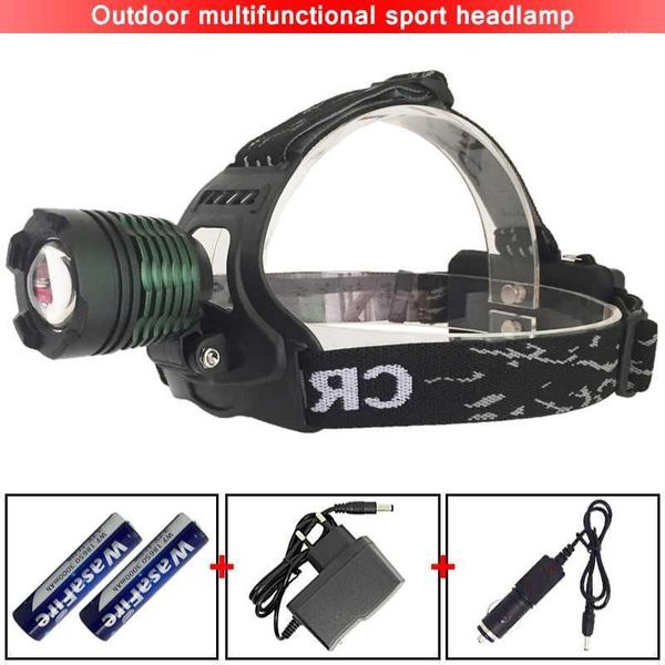 

headlamps powerful 1000 lumens frontal led headlamp portable rechargeable 3 mode forehead headlight zoomable waterproof lantern1