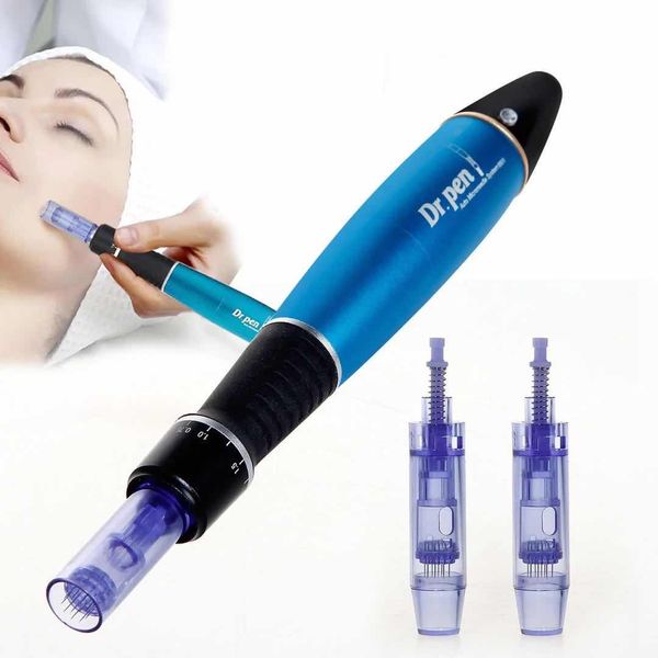 Wireless A1 Derma Pen Ultima Auto Dermapen Electric Forbe Fine Lines Morningles Dr Pen с 2 шт. MicroNeedle Roller Beauty Tool