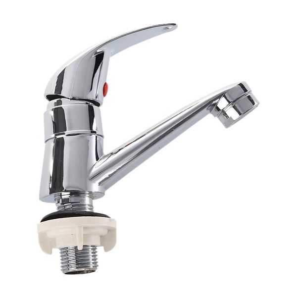 

bathroom sink faucets chrome finish single handle basin faucet water tap