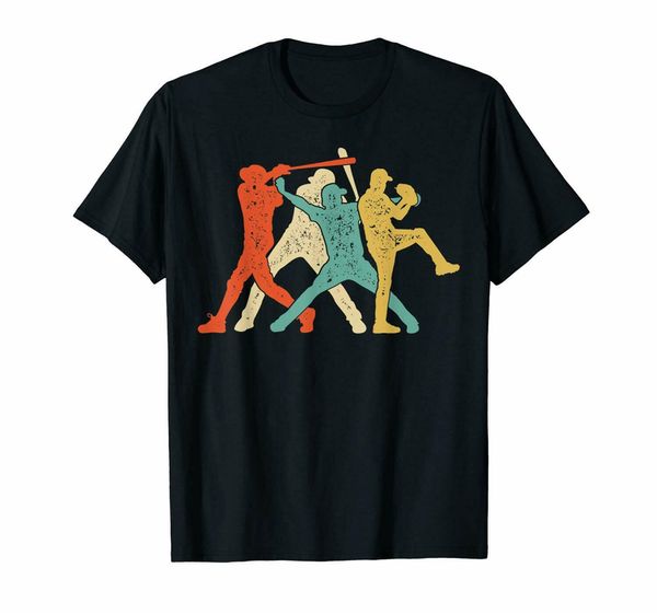 

black baseball retro vintage t shirt catcher pitcher batter boys 100% cotton tee shirt sport hooded sweatshirt hoodie