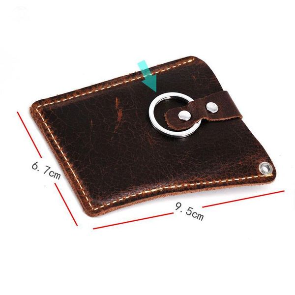 

men key bag genuine cow leather buckets key cases pouch zipper keychain car key case bag women hom jllvse, Red;blue