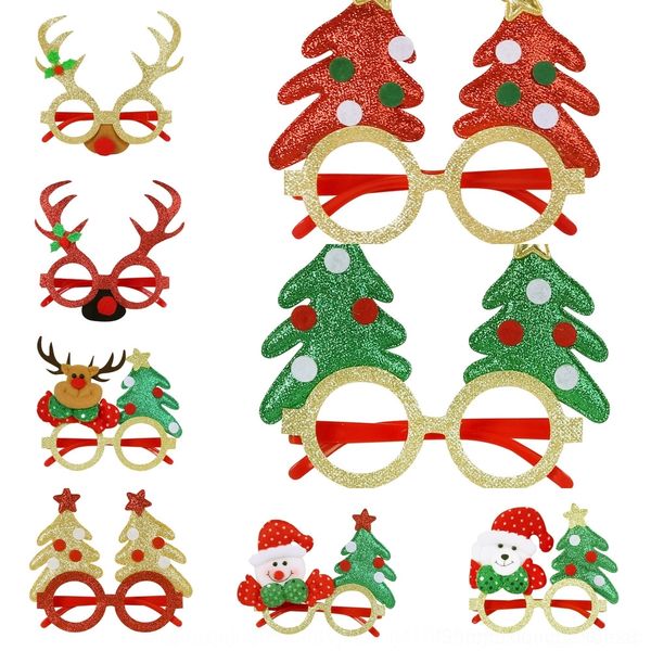 

n6py3 new decorations decoration children toys christmas antlers glasses claus toy santa christmas glasses ss1ga