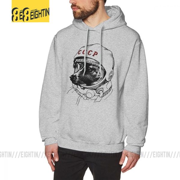 

cccp sweatshirt rusia laika space traveler urss comunismo astronauta dog graphic purified hoodie hooded sweatshirt hoodie men t shirt