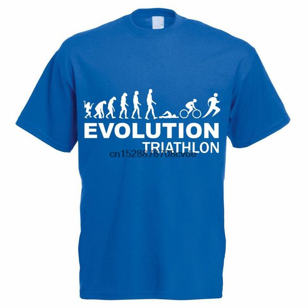 

2019 fashion casual men t-shirt evolution triathlon - swims biker runner gift funny men t-shirt sport hooded sweatshirt hoodie