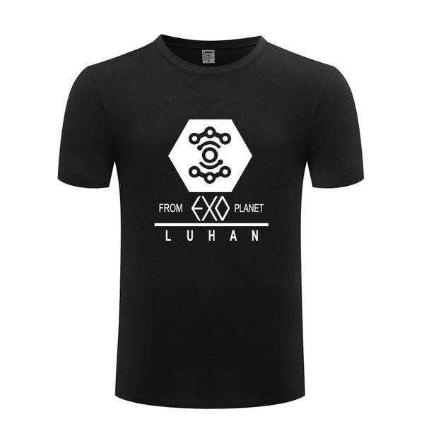 

exo luhan concert fans mens men t shirt tshirt 2018 new short sleeve o neck cotton casual t-shirt tee sport hooded sweatshirt hoodie