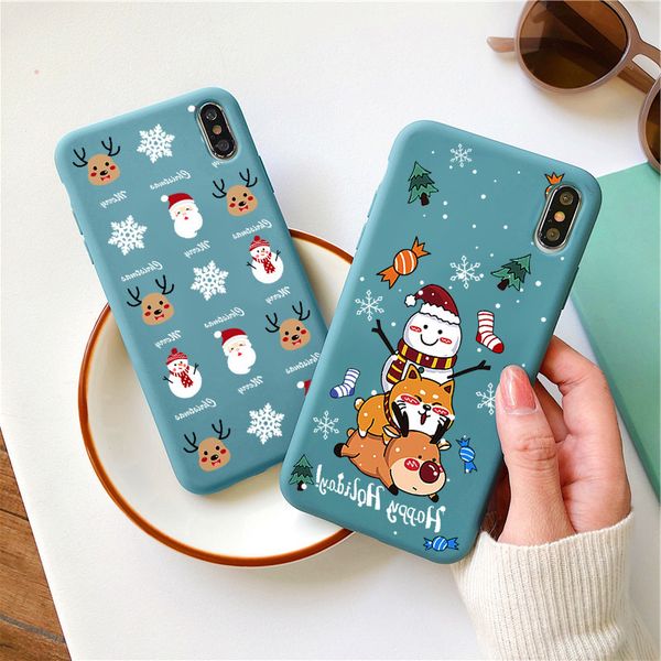 

с рождеством мягкий тпу чехол для xiaomi poco f2 mi 10 9т a3 lite редми примечание 8т 9s 5 6 7 8 9 pro covers макс 9а 8а 7a