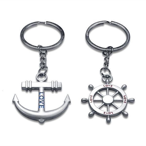 

and helm sticker lover car anchor lovely keychain excellent gift