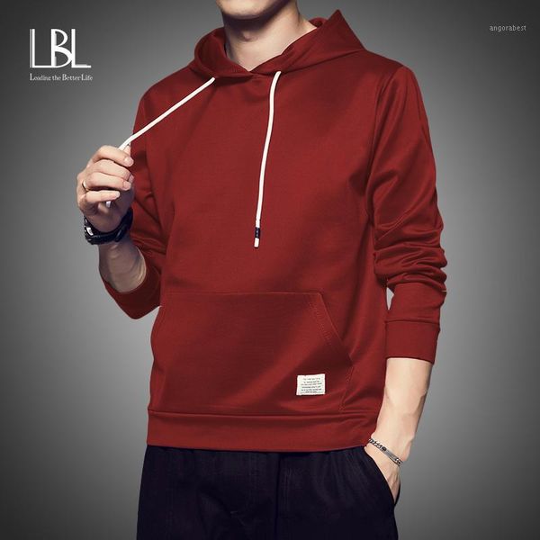 

eu size fashion colorful hoodies men's thicken clothes winter hooded sweatshirts men hip hop streetwear solid fleece man hoodies1, Black