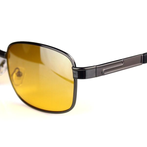 

sunglasses classic night eye-glasses vision driving matal yellow lens