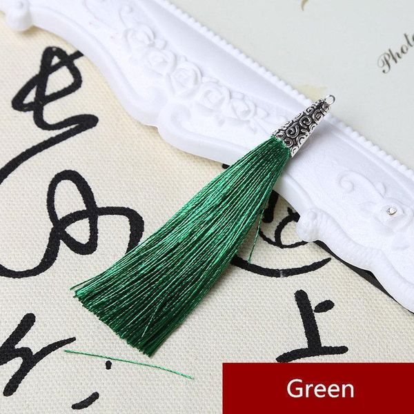 

20pcs mini metal cap tassel jewelry curtain garments decorative accessories diy key cell phone bag fringe trim tassels pendant h jlltib