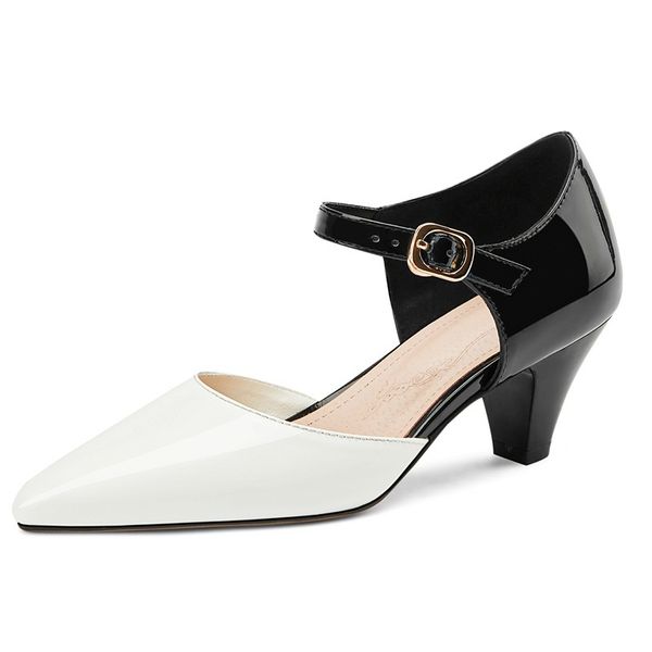 

2021 classic female new spring woman to party lady shoes size 43 2swn, Black