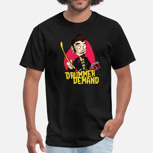 

drummer on demand music design t shirt fit vintage plus size tracksuit hoodie sweatshirt