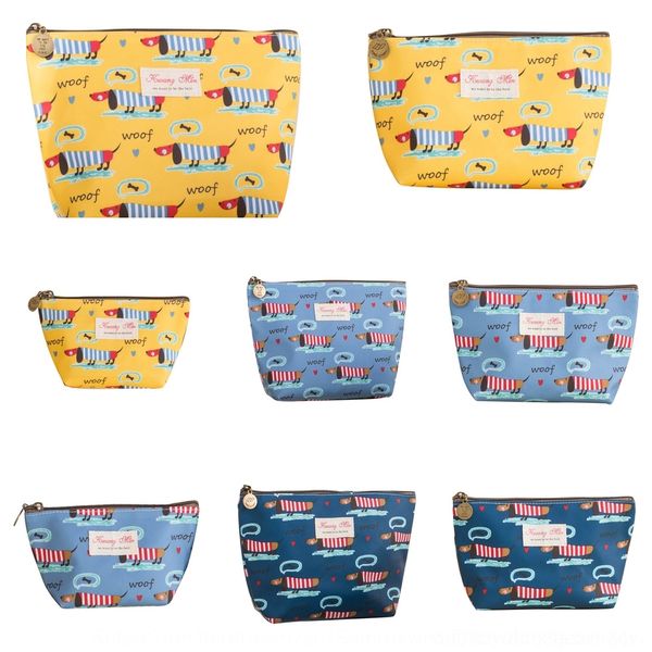 

le2qy creative bag coin purse waterproof animal storage cosmetic cosmetic storage cute wash bag jau70