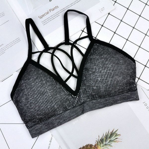 

fitness sports bra women yoga bra sizeone size, Red;black