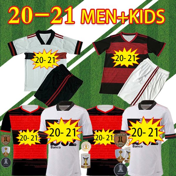 

4xl fans version camisa 2020 2021 flamengo soccer jerseys diego gabriel b. henrique men football shirts, Black;yellow